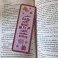 Lesezeichen „Girls just want to have more books“