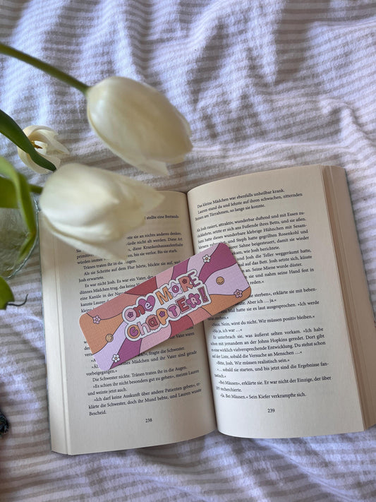 Lesezeichen „One More Chapter!“