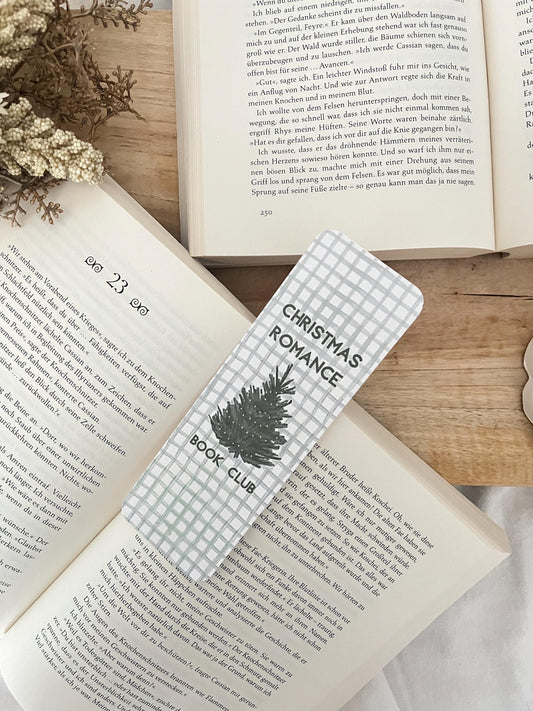 Lesezeichen „Christmas Romance Book Club“