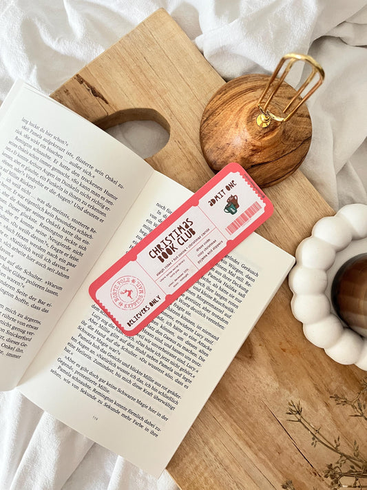 Lesezeichen „Christmas Book Club“